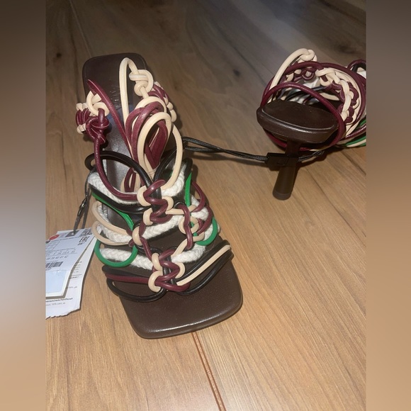 Cute Heel Sandals Créate for Zara Woman || Size 36 || - Picture 5 of 13